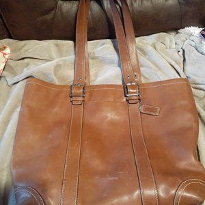 Vintage Coach Large Tote